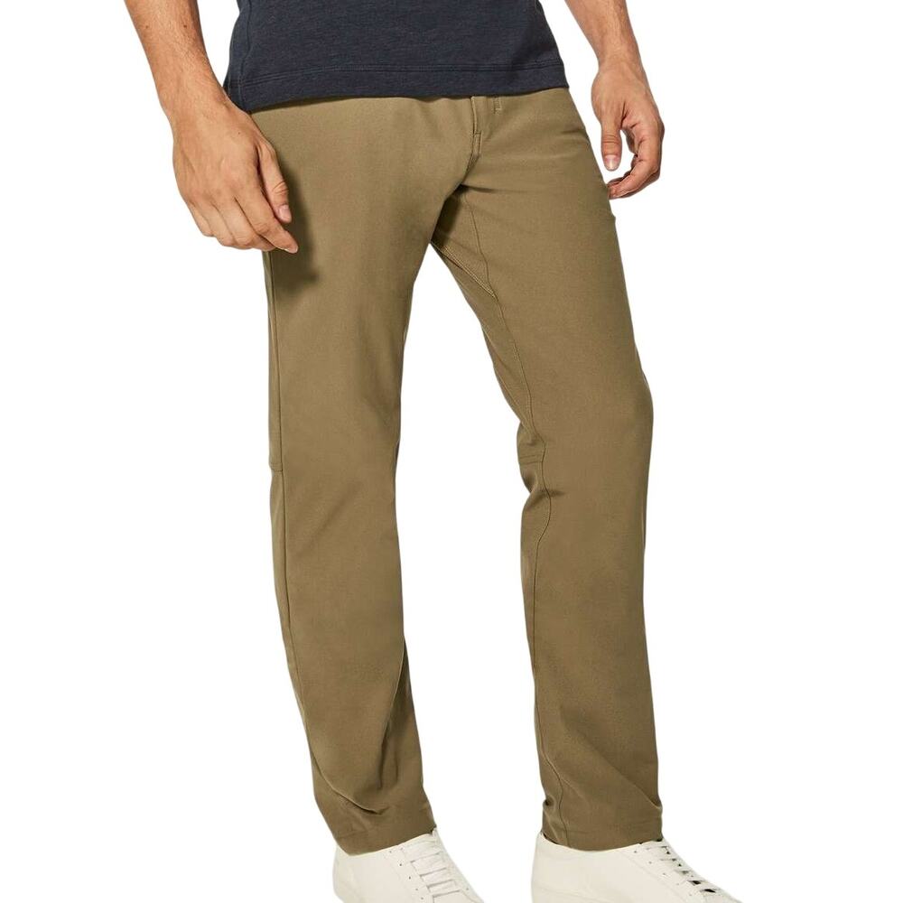Lululemon ABC Pant Classic Artifact Brown Men's Size 28 x 33 Excellent Condition